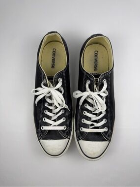 Converse Chuck Taylor Black Leather Sneakers